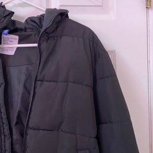 H&M black puffer jacket